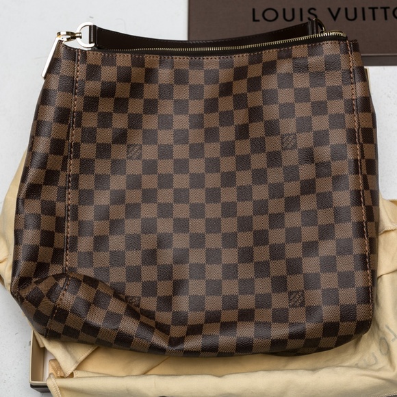 Damier Ebene Portobello PM & Ebene Sarah Wallet NM - Picture 7 of 8